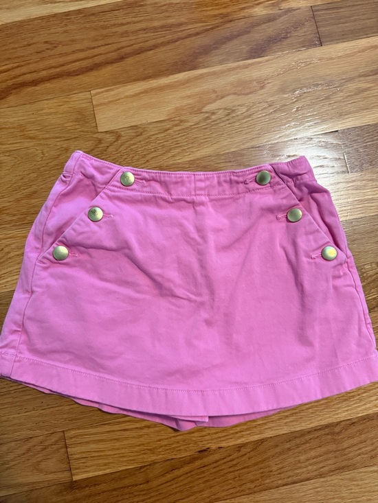 Crewcuts Pants - Crewcuts Pink Button-Detail Skort